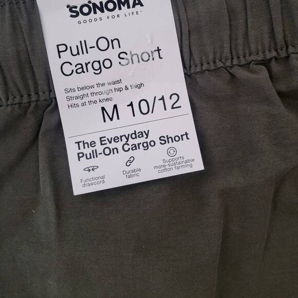10/12 New Sonoma olive green Cardo shorts - Picture 3 of 4
